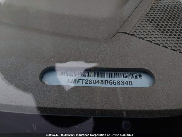 40085743 :رقم المزاد ، 1J8FT28048D658340 vin ، 2008 Jeep Patriot Sport مزاد بيع