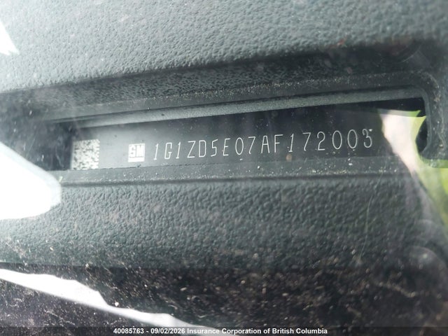 Продаж на аукціоні авто 2010 Chevrolet Malibu 2lt, vin: 1G1ZD5E07AF172003, номер лоту: 40085763