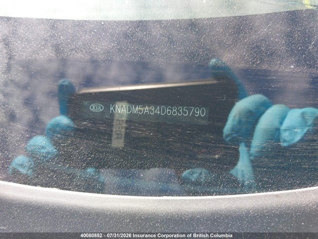 Aukcja sprzedaży 2013 Kia Rio Lx, vin: KNADM5A34D6835790, numer aukcji: 40080852
