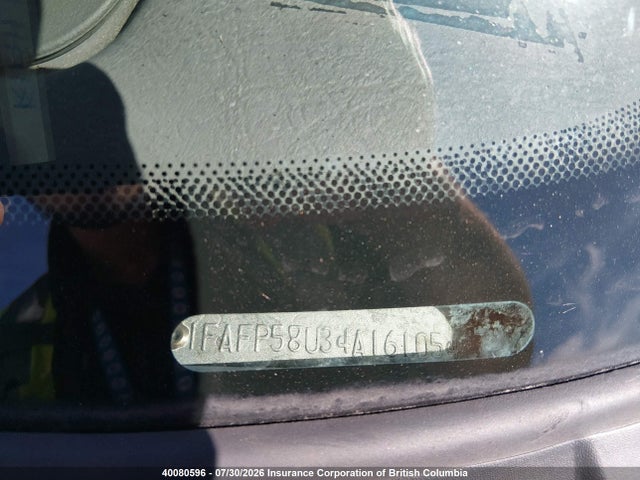 Aukcja sprzedaży 2004 Ford Taurus Se, vin: 1FAFP58U34A161054, numer aukcji: 40080596