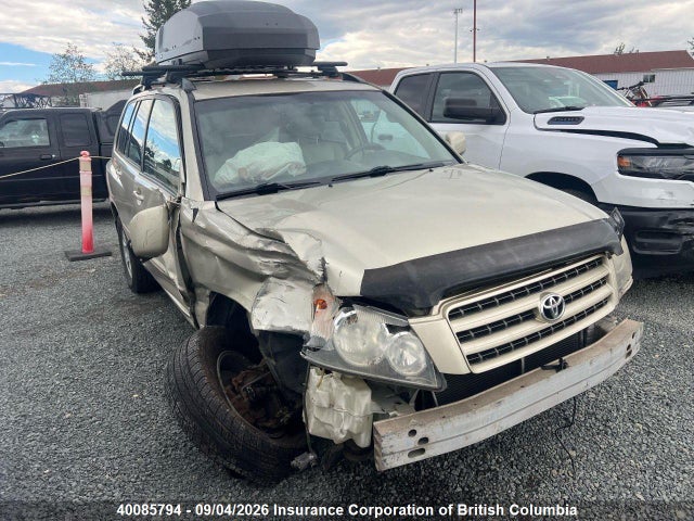 40085794 :رقم المزاد ، JTEHF21A620043356 vin ، 2002 Toyota Highlander Limited مزاد بيع