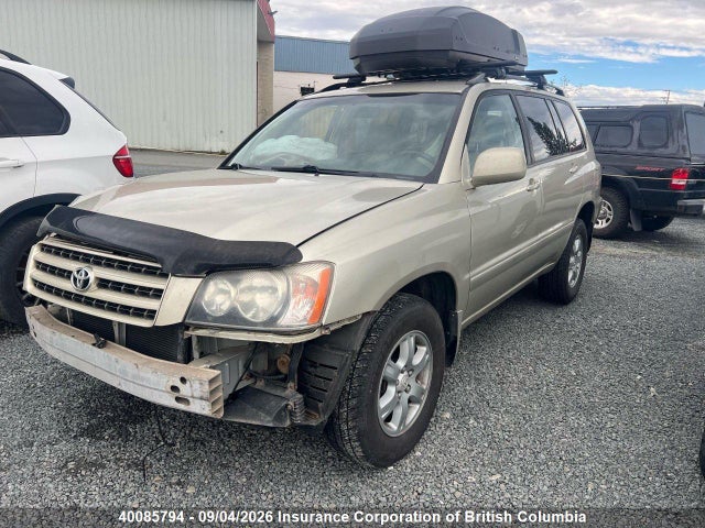 40085794 :رقم المزاد ، JTEHF21A620043356 vin ، 2002 Toyota Highlander Limited مزاد بيع