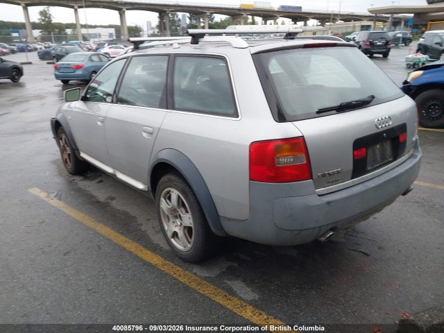 Aukcja sprzedaży 2003 Audi Allroad, vin: WA1YD54B93N010270, numer aukcji: 40085796