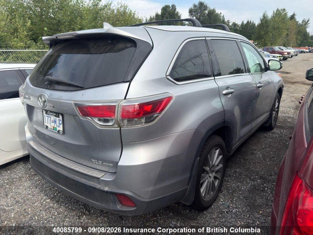 Toyota Highlander Xle 2014 5TDJKRFH1ES039779 Image 4