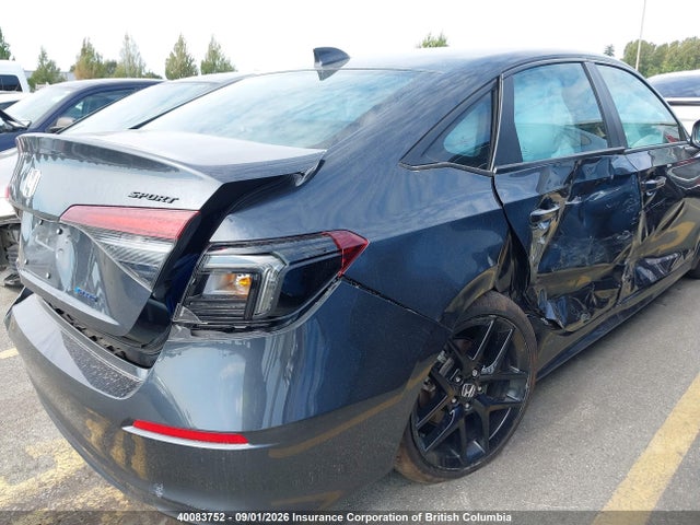 2HGFE4F81TH005032 Honda Civic Sport/sport Touring
