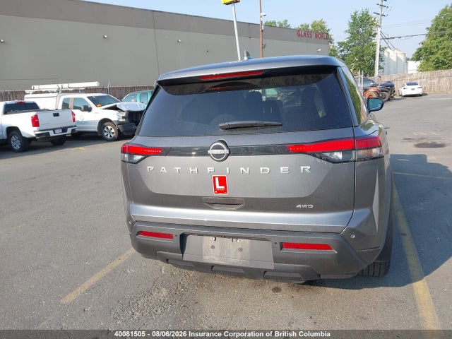 40081505 :رقم المزاد ، 5N1DR3AC3NC234460 vin ، 2022 Nissan Pathfinder S مزاد بيع