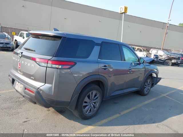 40081505 :رقم المزاد ، 5N1DR3AC3NC234460 vin ، 2022 Nissan Pathfinder S مزاد بيع