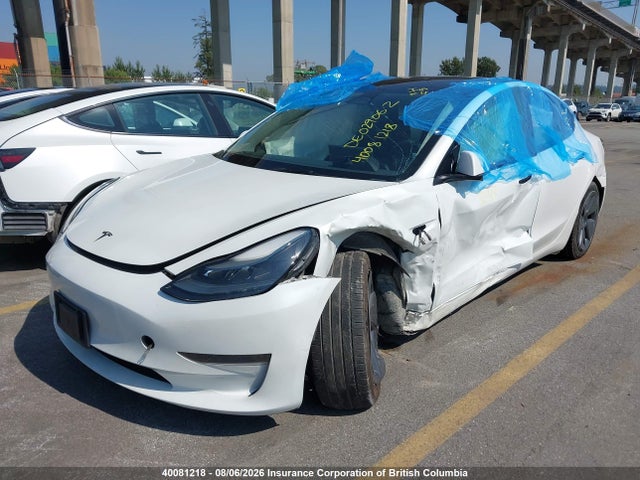 Продажа на аукционе авто 2023 Tesla Model 3, vin: 5YJ3E1EA1PF485539, номер лота: 40081218