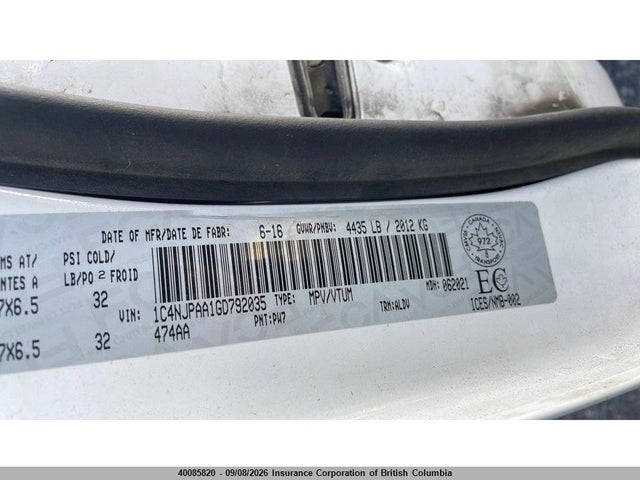 Продаж на аукціоні авто 2016 Jeep Patriot, vin: 1C4NJPAA1GD792035, номер лоту: 40085820