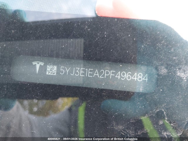 Tesla MODEL 3 2023 5YJ3E1EA2PF496484 Image 20