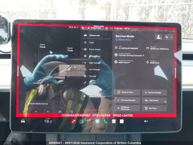 Tesla MODEL 3 2023 5YJ3E1EA2PF496484 Image 7