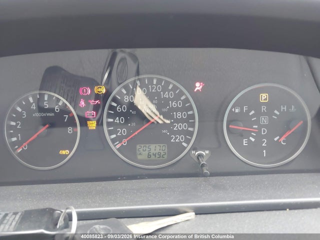 Продажа на аукционе авто 2006 Nissan X-trail Xe/se, vin: JN8BT08V46W207839, номер лота: 40085823