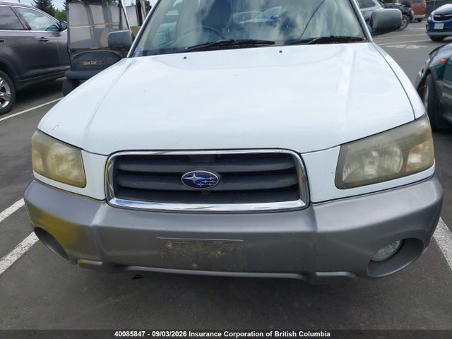 40085847 :رقم المزاد ، SG5044323 vin ، 2003 Subaru Forester X20 مزاد بيع
