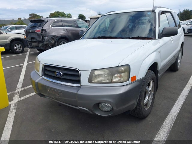 40085847 :رقم المزاد ، SG5044323 vin ، 2003 Subaru Forester X20 مزاد بيع