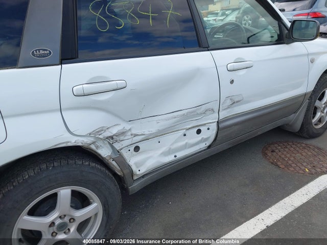 40085847 :رقم المزاد ، SG5044323 vin ، 2003 Subaru Forester X20 مزاد بيع