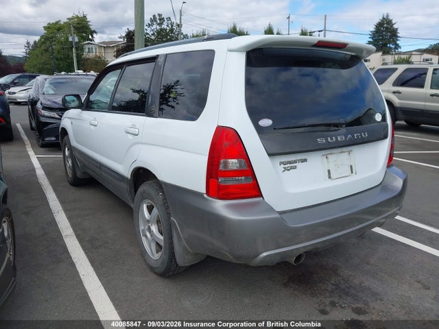 40085847 :رقم المزاد ، SG5044323 vin ، 2003 Subaru Forester X20 مزاد بيع