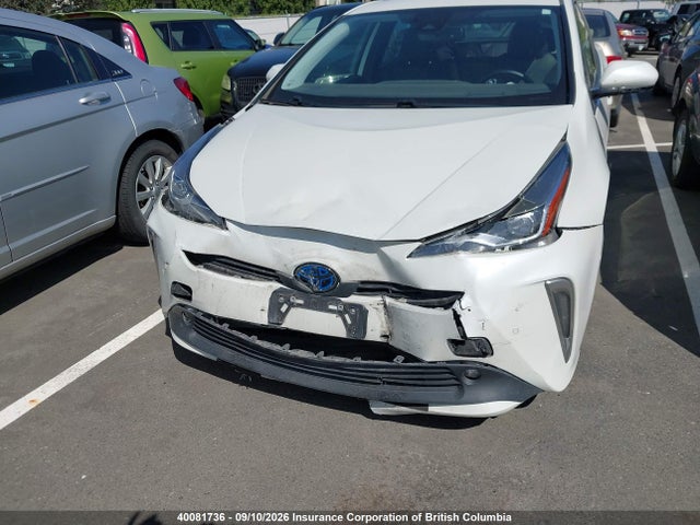 40081736 :رقم المزاد ، JTDL9RFU3L3018612 vin ، 2020 Toyota Prius Le/xle مزاد بيع
