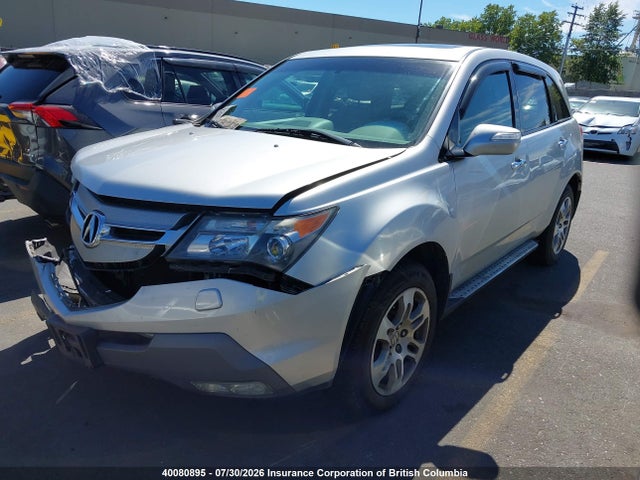 2008 Acura Mdx Sport მანქანა იყიდება აუქციონზე, vin: 2HNYD28538H001969, აუქციონის ნომერი: 40080895