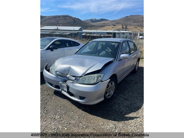 Продаж на аукціоні авто 2004 Honda Civic, vin: 2HGES16664H905606, номер лоту: 40085879