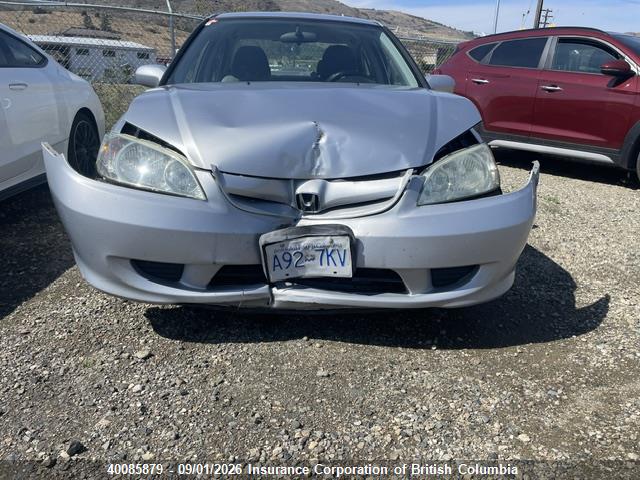 Продаж на аукціоні авто 2004 Honda Civic, vin: 2HGES16664H905606, номер лоту: 40085879