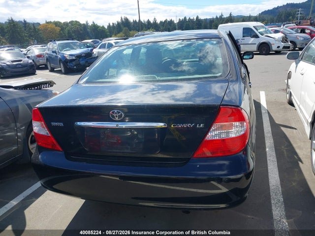 Aukcja sprzedaży 2002 Toyota Camry Le/xle/se, vin: JTDBE32KX20022892, numer aukcji: 40085224