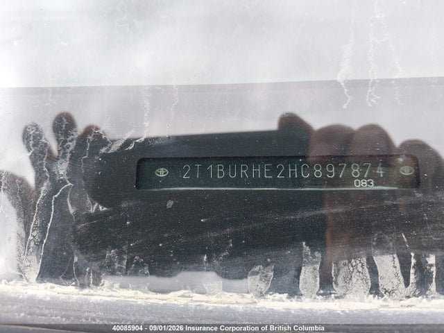 2T1BURHE2HC897874 Toyota Corolla L/le/xle/se/xse