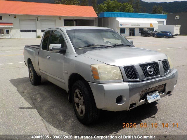 2004 Nissan Titan მანქანა იყიდება აუქციონზე, vin: 1N6AA06B64N510143, აუქციონის ნომერი: 40085905