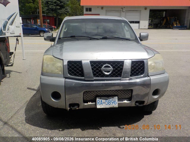 2004 Nissan Titan მანქანა იყიდება აუქციონზე, vin: 1N6AA06B64N510143, აუქციონის ნომერი: 40085905