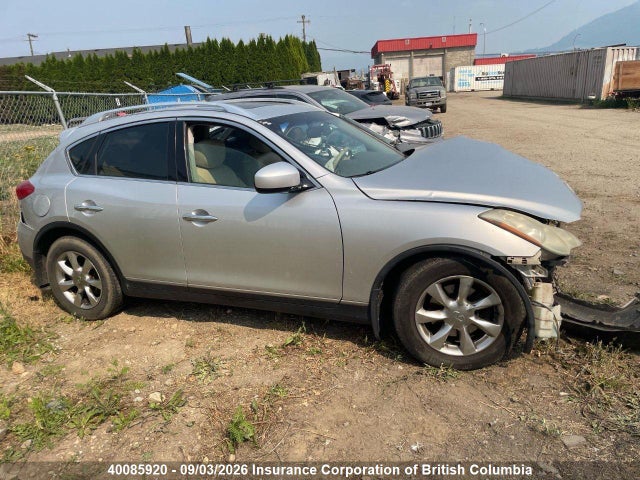 Продаж на аукціоні авто 2008 Infiniti Ex35, vin: JNKAJ09EX8M306125, номер лоту: 40085920