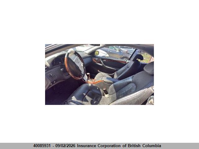 2002 Mercedes-benz Cl 500 მანქანა იყიდება აუქციონზე, vin: WDBPJ75J02A029290, აუქციონის ნომერი: 40085931