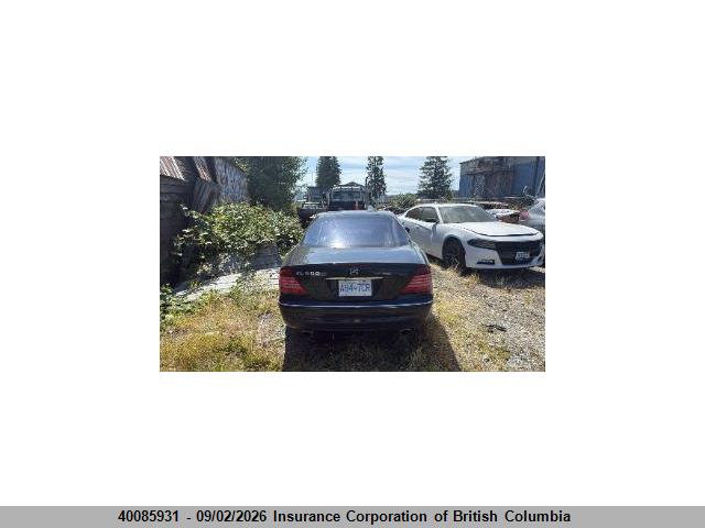 2002 Mercedes-benz Cl 500 მანქანა იყიდება აუქციონზე, vin: WDBPJ75J02A029290, აუქციონის ნომერი: 40085931