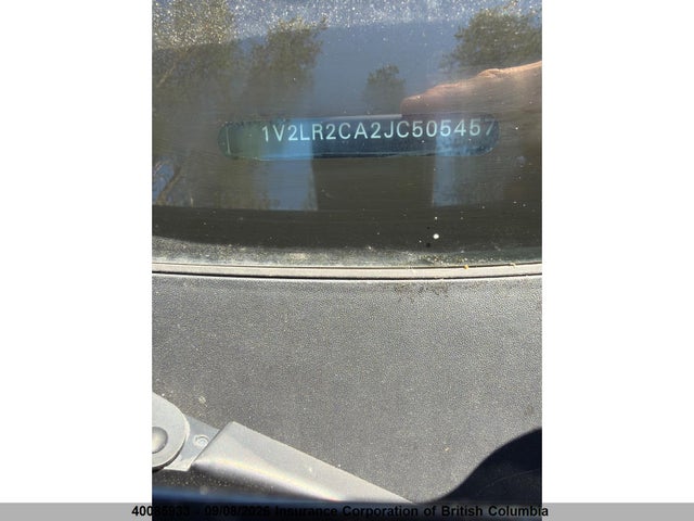 40085933 :رقم المزاد ، 1V2LR2CA2JC505457 vin ، 2018 Volkswagen Atlas مزاد بيع