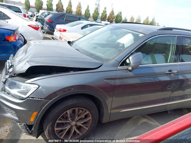 40078511 :رقم المزاد ، 3VV2B7AX2KM150569 vin ، 2019 Volkswagen Tiguan Se/sel/sel R-line Jet-black/sel R-line مزاد بيع