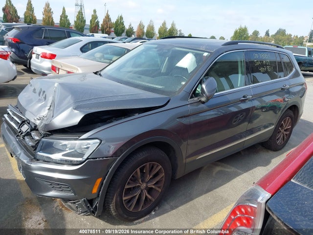 40078511 :رقم المزاد ، 3VV2B7AX2KM150569 vin ، 2019 Volkswagen Tiguan Se/sel/sel R-line Jet-black/sel R-line مزاد بيع