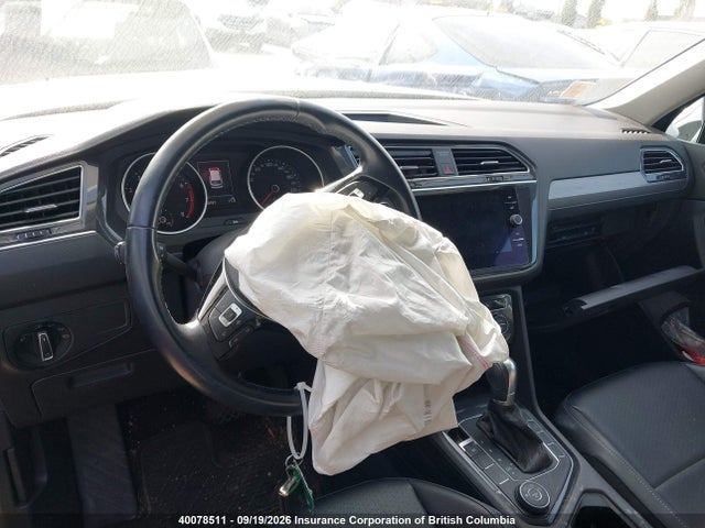 40078511 :رقم المزاد ، 3VV2B7AX2KM150569 vin ، 2019 Volkswagen Tiguan Se/sel/sel R-line Jet-black/sel R-line مزاد بيع