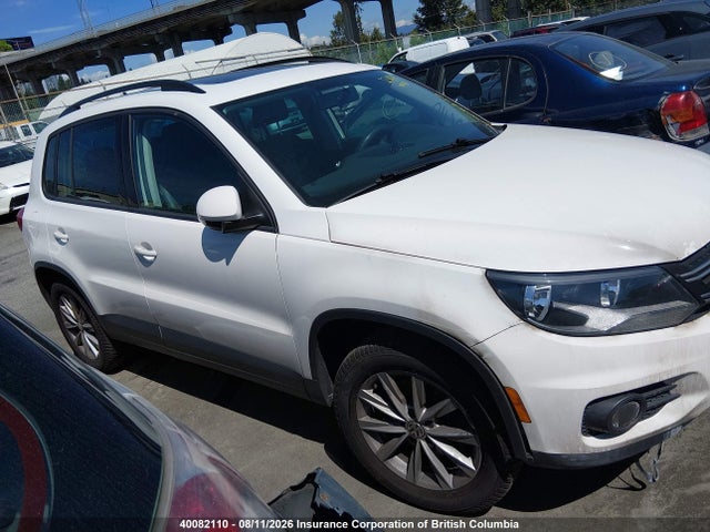 2012 Volkswagen Tiguan S/se/sel მანქანა იყიდება აუქციონზე, vin: WVGBV7AX5CW526457, აუქციონის ნომერი: 40082110