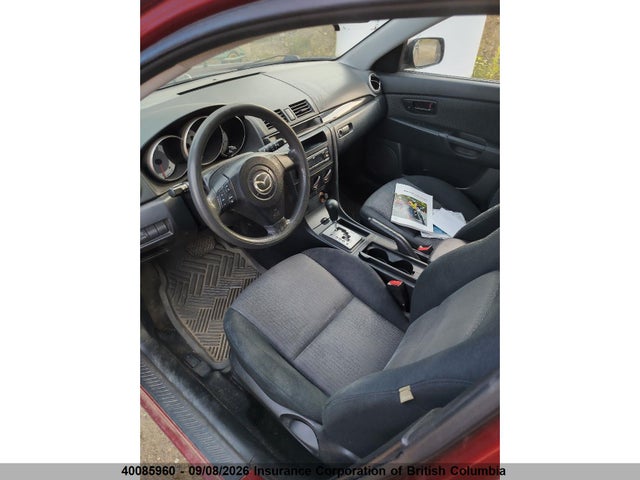 40085960 :رقم المزاد ، JM1BK34F691244939 vin ، 2009 Mazda 3 I مزاد بيع