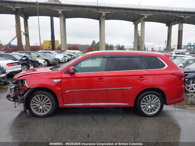 40085903 :رقم المزاد ، JA4J24A50KZ607721 vin ، 2019 Mitsubishi Outlander Sel/gt مزاد بيع