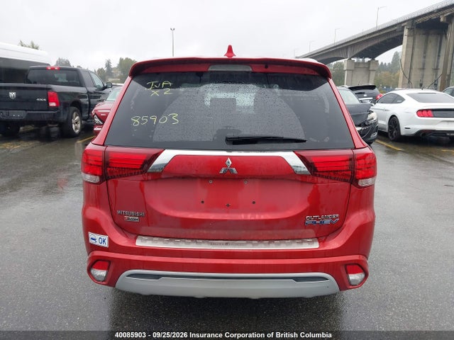 40085903 :رقم المزاد ، JA4J24A50KZ607721 vin ، 2019 Mitsubishi Outlander Sel/gt مزاد بيع