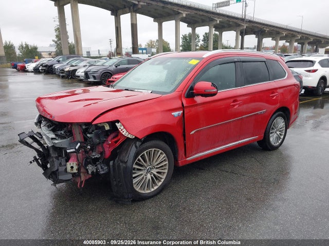 40085903 :رقم المزاد ، JA4J24A50KZ607721 vin ، 2019 Mitsubishi Outlander Sel/gt مزاد بيع