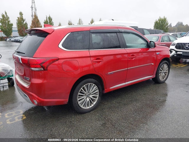 40085903 :رقم المزاد ، JA4J24A50KZ607721 vin ، 2019 Mitsubishi Outlander Sel/gt مزاد بيع