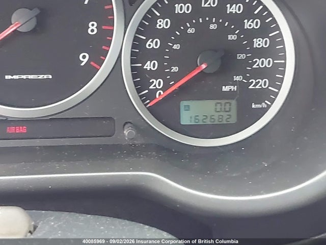 Aukcja sprzedaży 2004 Subaru Impreza Wrx, vin: JF1GD29644G516046, numer aukcji: 40085969