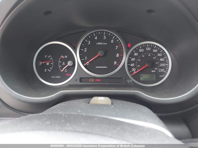 Aukcja sprzedaży 2004 Subaru Impreza Wrx, vin: JF1GD29644G516046, numer aukcji: 40085969