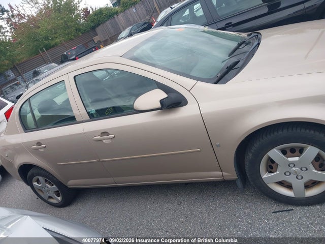 40077974 :رقم المزاد ، 1G1AL55F187206073 vin ، 2008 Chevrolet Cobalt Lt مزاد بيع