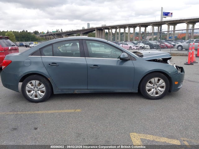 Продаж на аукціоні авто 2012 Chevrolet Cruze, vin: 1G1PF5SC2C7292840, номер лоту: 40086002