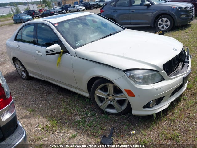 Продаж на аукціоні авто 2010 Mercedes-benz C-class, vin: WDDGF8BB1AF518522, номер лоту: 40077700