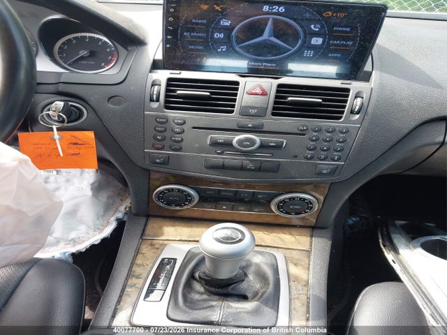 40077700 :رقم المزاد ، WDDGF8BB1AF518522 vin ، 2010 Mercedes-benz C-class مزاد بيع