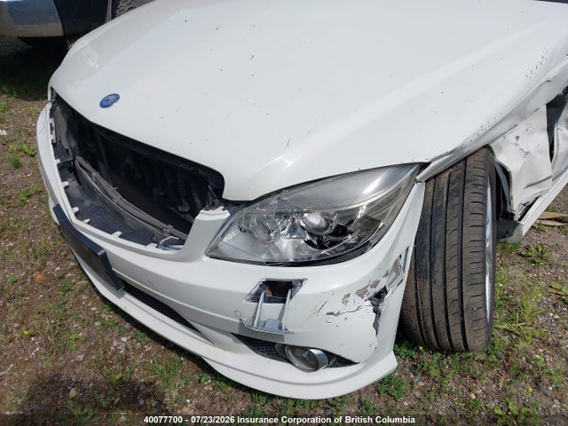 40077700 :رقم المزاد ، WDDGF8BB1AF518522 vin ، 2010 Mercedes-benz C-class مزاد بيع