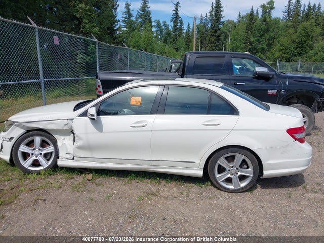 40077700 :رقم المزاد ، WDDGF8BB1AF518522 vin ، 2010 Mercedes-benz C-class مزاد بيع