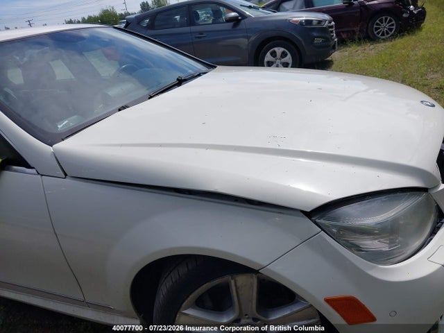 40077700 :رقم المزاد ، WDDGF8BB1AF518522 vin ، 2010 Mercedes-benz C-class مزاد بيع